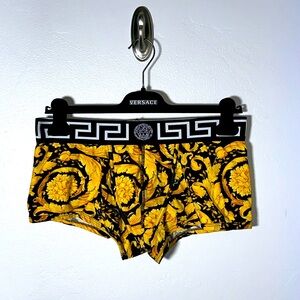 Versace baroque print trunk/boxer versace